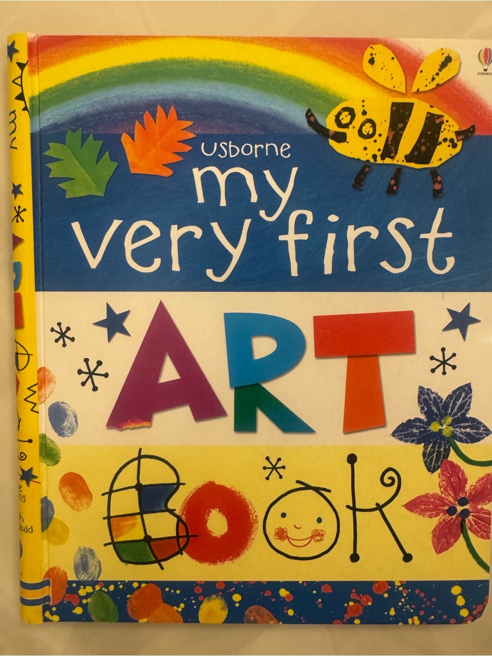 Usborne My Very First Art Book - Colorful Kids Art Print